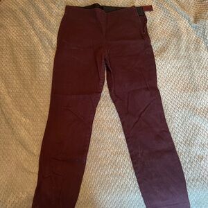 Old Navy Burgundy Pixie Pants